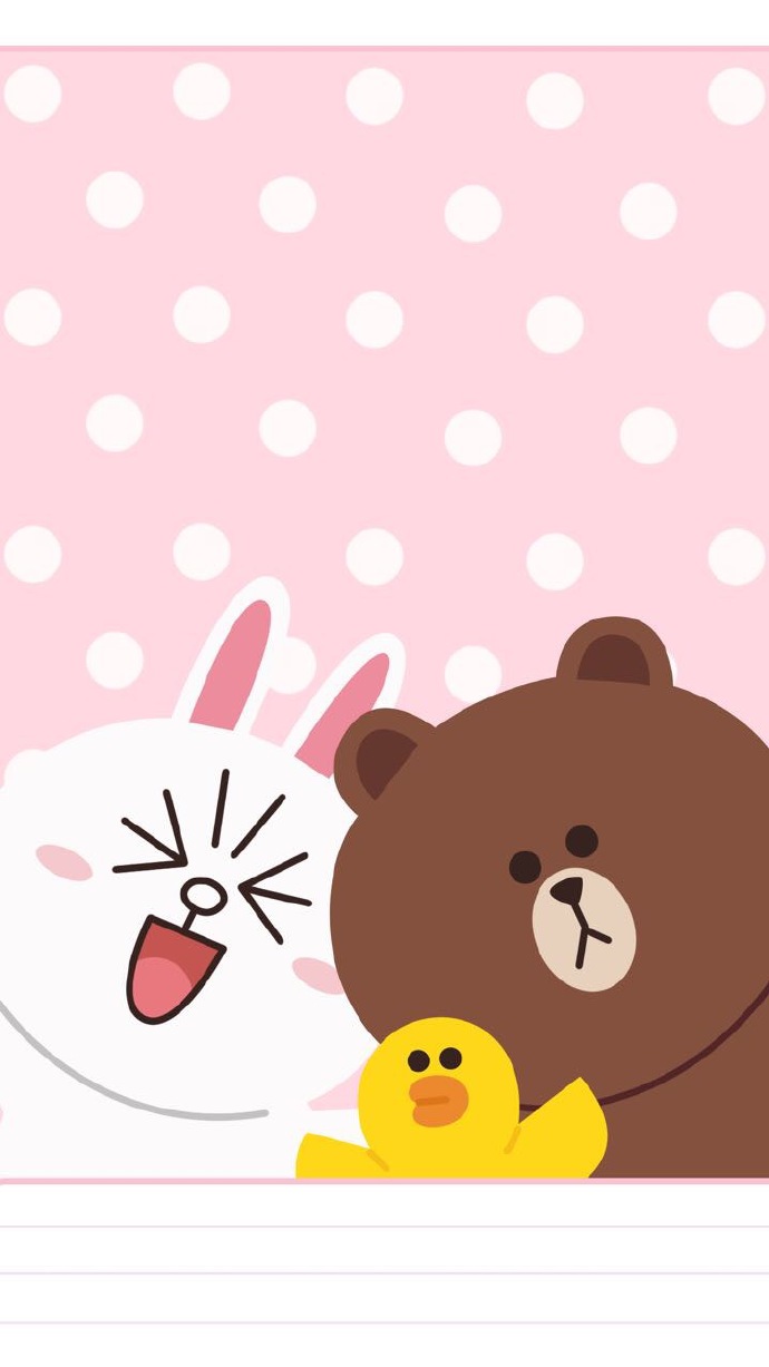 ▷Line Friends手机壁纸 点赞是更博的动力 ​​​ ​​​​