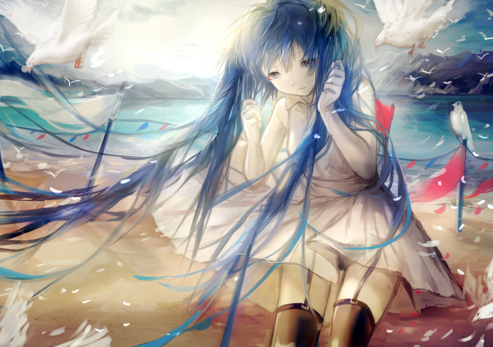 初音未来 绘师：SA'yuki 本作品pixiv id=56737765