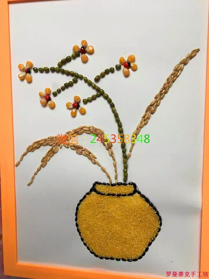 豆子画 种子画 种子 植物种子 画 特色画 找图辛苦记得记得点赞哦??