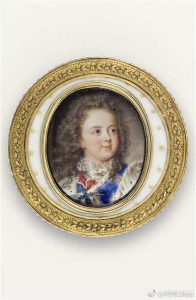 儿童时路易十五画像