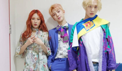 Triple H(트리플 H) TRIPLE H 金泫雅（Kim Hyun A） 李会泽（Hui） 金孝钟（E'Dawn） 美图 壁纸 