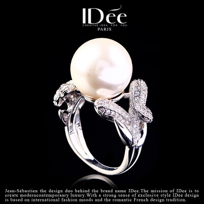 法国IDee时尚珍珠戒指女欧美气质指环 简约古典创意饰品生日礼物
{设计师灵感} DesignerInspired
每一颗珍珠原本就是一粒沙子，
并不是每粒沙子都是一颗珍珠。
就如海蚌未经沙的刺痛，
就不会温润出美丽的珍珠。
也如…