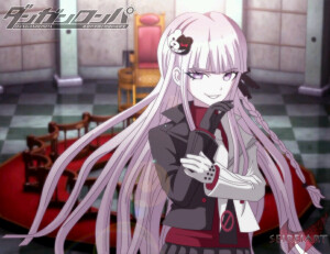 【来源pixiv，侵删】
插画ID：pixiv47979481
画师见插画水印

(｀･ω･´)ﾉ雾切响子+江之岛盾子=雾切盾子
雾切响子，游戏及其动画《弹丸论破：希望的学园与绝望的高校生》女主角。希望之峰学院第78期学生，初期才能未知。实际头衔为“超高校级的侦探（超高校级の“侦探”）”。非常无口的属性，并拥有相当神秘感和第六感的美少女。虽然面无表情，看似冷漠，但破案能力超强。
动漫二次元原创/同人画/人物插画/手绘/女生头像/壁纸/锁屏/背景/美少女/紫发/紫长直/三股辫/紫瞳/短裙/高筒靴