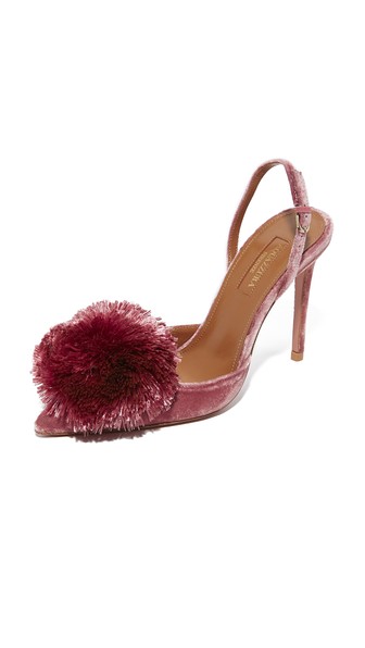 Aquazzura Powder Puff 105 Sling 浅口鞋