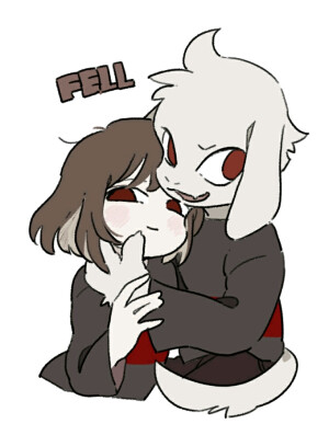 UndertaleAU——Underfell（Asriel&Chara）