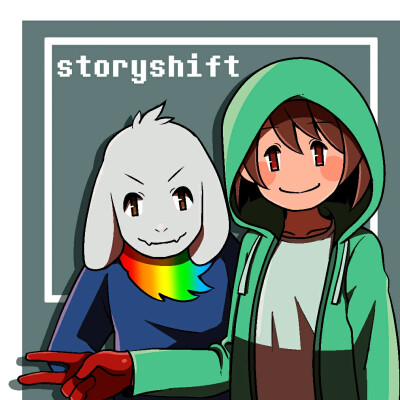 UndertaleAU——Storyshift（Chara&Asriel）