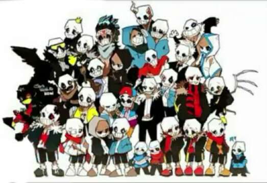 UndertaleAU
Horrortale
Aftertale
Dusttale
Underswap
Underfell
Errortale
Inktale
Undertale
Freshtale
Gastertale
Flowerfell
Science!Sans
Reapertale
Masktale
Underwings
Dancetale
Underpants
Storyshift
好像还有个部落传说……（不是拟人）
还有一点看不清，认不出