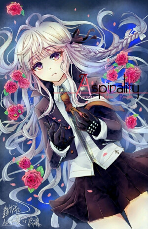 【来源pixiv，侵删】
插画ID：pixiv60214085
画师见插画水印

雾切响子，游戏及其动画《弹丸论破：希望的学园与绝望的高校生》女主角。希望之峰学院第78期学生，初期才能未知。实际头衔为“超高校级的侦探（超高校级の“侦探”）”。非常无口的属性，并拥有相当神秘感和第六感的美少女。虽然面无表情，看似冷漠，但破案能力超强。
动漫二次元原创/同人画/人物插画/手绘/女生头像/壁纸/锁屏/背景/美少女/紫发/紫长直/三股辫/紫瞳/短裙/高筒靴