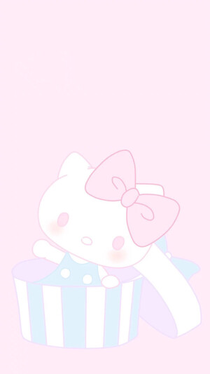 Hello kitty#卡通动漫#凯蒂猫#手机壁纸"εїз