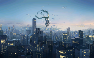 壁纸 初音