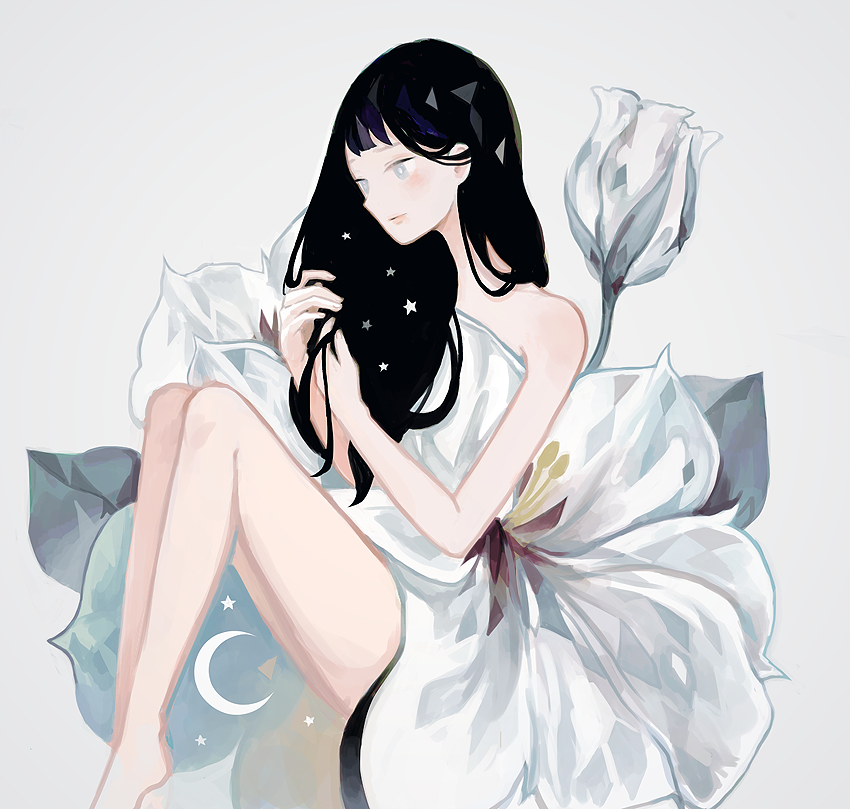 moonflower. 绘师：tofuvi 本作品pixiv id= 52650801