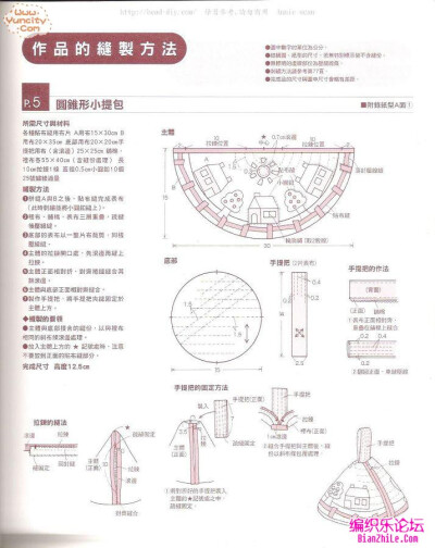 圆锥形小提包