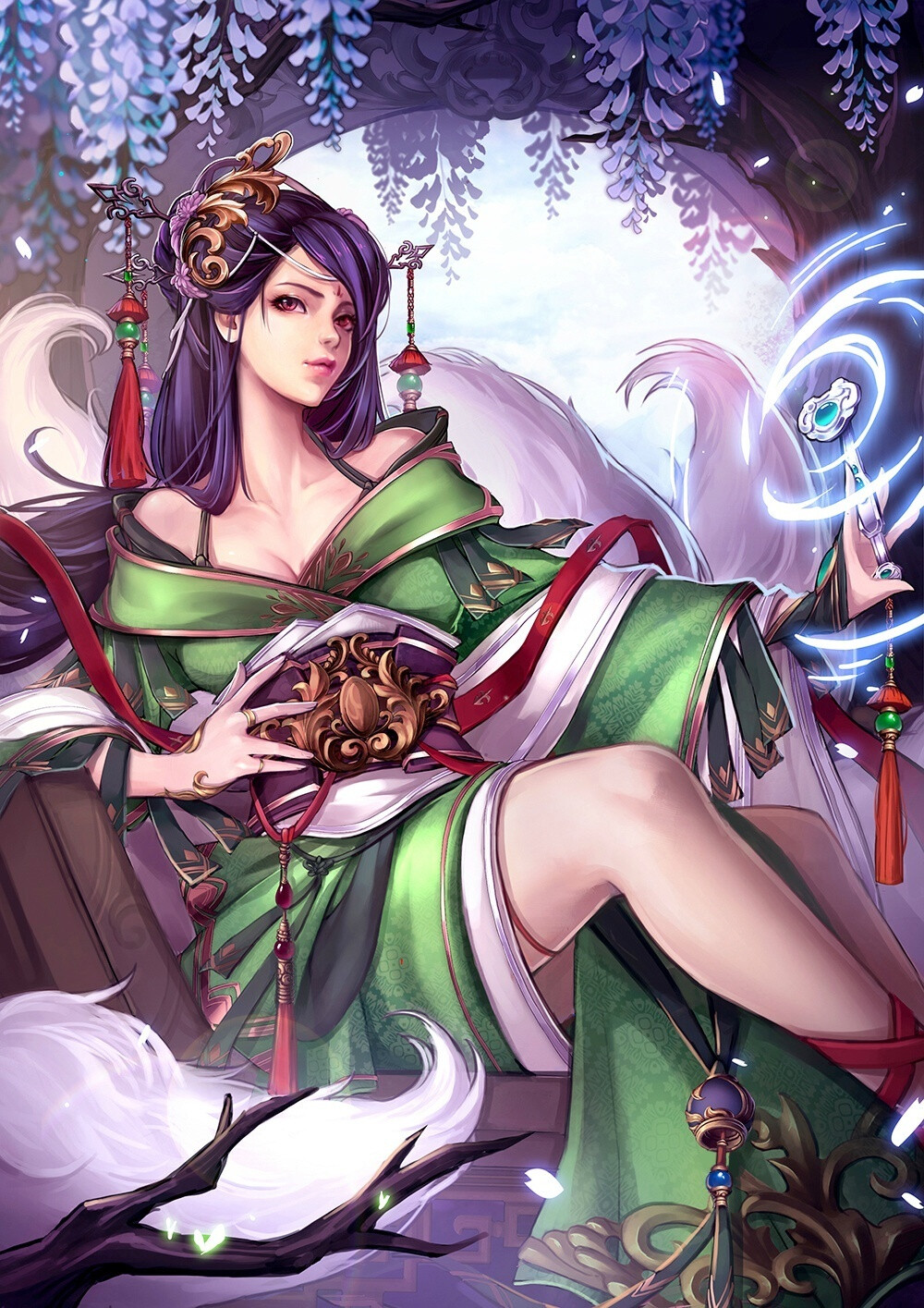 太乙仙魔录# 15年-16年为太乙画的插画~超. 来自-tu-- - 微博