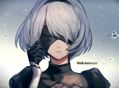 NieR：Automata 尼尔：机械纪元 绘师：Nn 本作品pixiv id=62861949