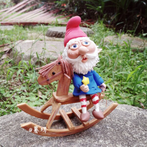 2017#超轻粘土#童话故事里的地精 小精灵 小矮人 
by@暮珥