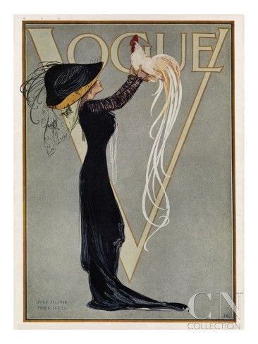 Vogue Cover - July 1910 Poster Print at the Condé Nast Collection