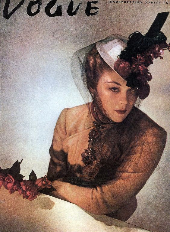 vogue cover by Horst, 1938