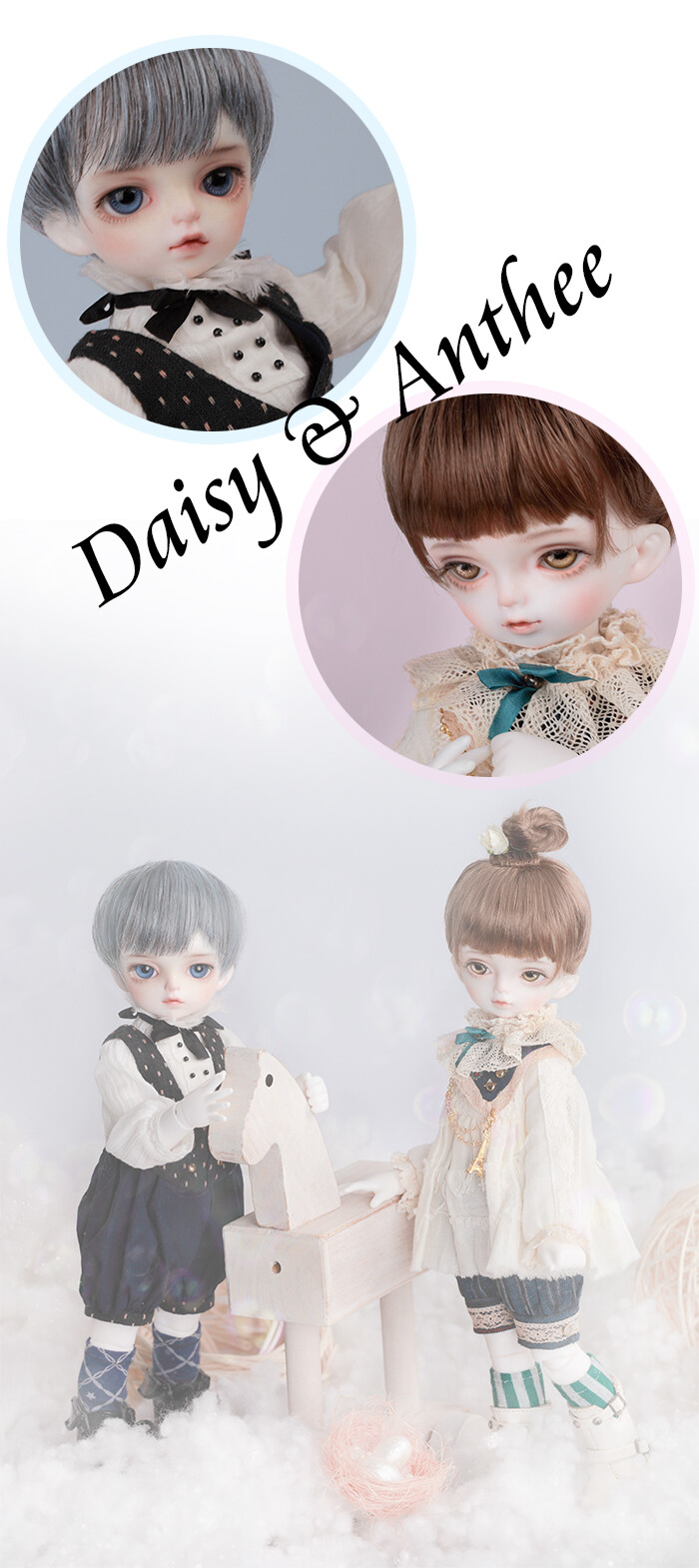 【CharmDoll】『Daisy』26BB女娃 中国原创品牌 bjd、sd