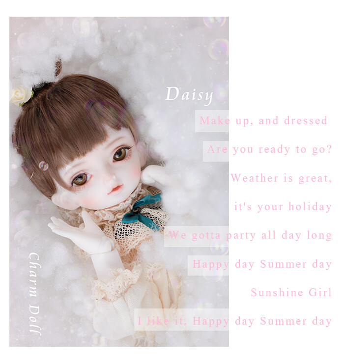 【CharmDoll】『Daisy』26BB女娃 中国原创品牌 bjd、sd