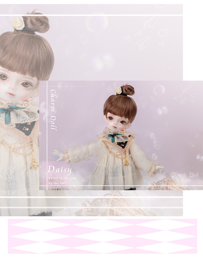 【CharmDoll】『Daisy』26BB女娃 中国原创品牌 bjd、sd