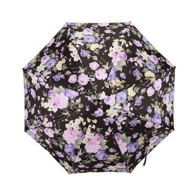 代购 Pasotti 折叠伞 意大利风情 欧式宫廷花园伞面 金橄榄把手晴雨伞