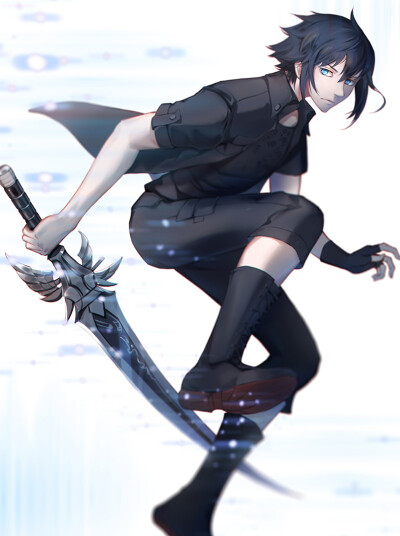 最终幻想XV ff15 绘师：浅ノ川 本作品pixiv id=60261191