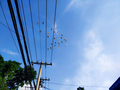 2017年5月16日，东直门，日暮。