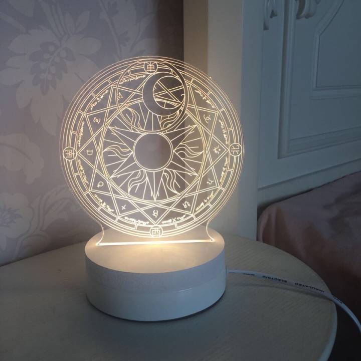 百变小樱魔法阵台灯