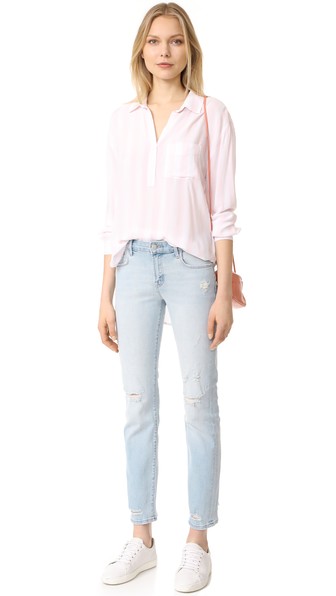 J Brand Amelia 中腰直脚牛仔裤