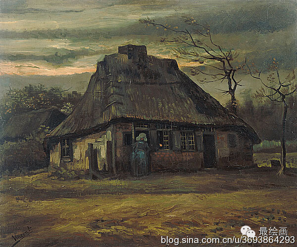 农舍 梵高
