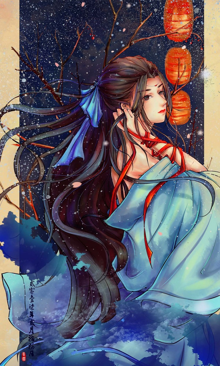 古风手绘美人
