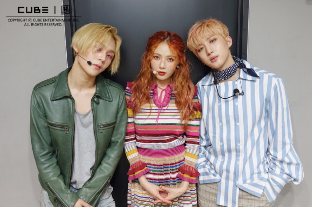 Triple H 泫雅 Hui（李会泽）E'Dawn（金晓钟）