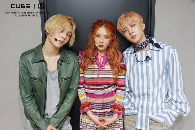 金泫雅 Hyun A PENTAGON 李会泽Hui 金晓钟 E'Dawn（Triple H ）