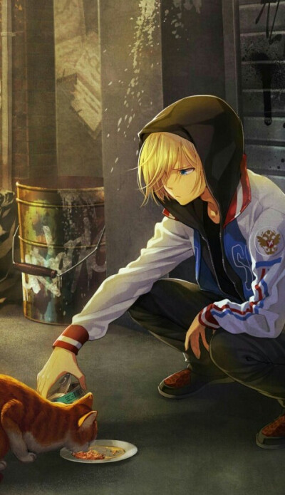 傲娇少年尤里奥( •̀∀•́ )