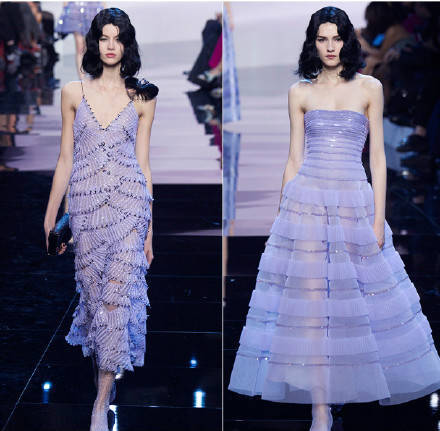 Armani Privé Haute Couture ss 梦幻紫✨ ​