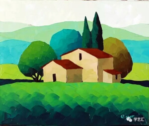 简单的色块 却美不可言