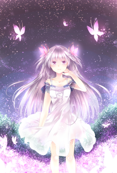 二次元 紫蝶