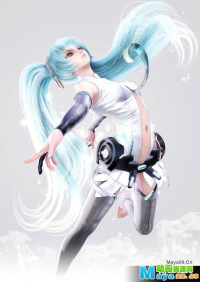 初音 空灵 水 未来 机械 美好 神圣