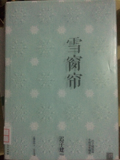 最近看了几本迟子建，不过这本还没看，最近堆书太多，之后会补齐书评，观后感。