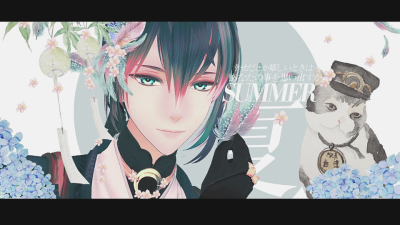 刀剑乱舞 三日月宗近 MMD