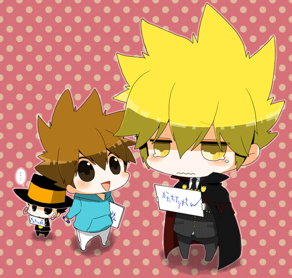 家庭教師ヒットマンREBORN! Giotto 沢田家康 ガレージキット ガレキ