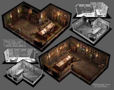 Steampunk Interior :...