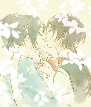 刀剑乱舞，冲田组，大和守安定，加州清光，转自p站