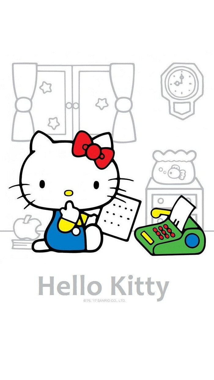 hellokitty 壁纸 萌图