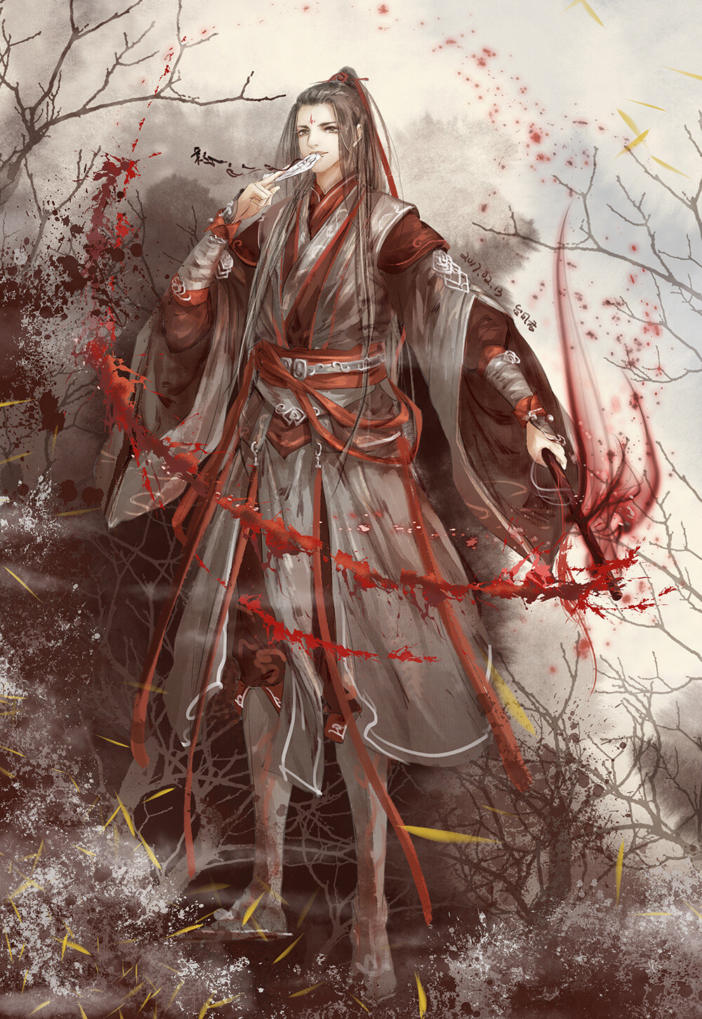 夷陵老祖羡绘师台风君已经弃治了