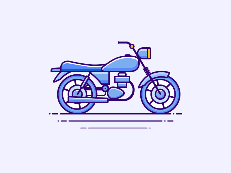 摩托车图标设计 #icon #摩托车 #图标