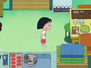 电影《樱桃小丸子——来自意大利的少年》自截背景图