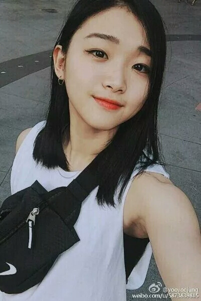 yoojung lee笑眼妹(⁄ ⁄•⁄ω⁄•⁄ ⁄)女神这么酷好鸡冻