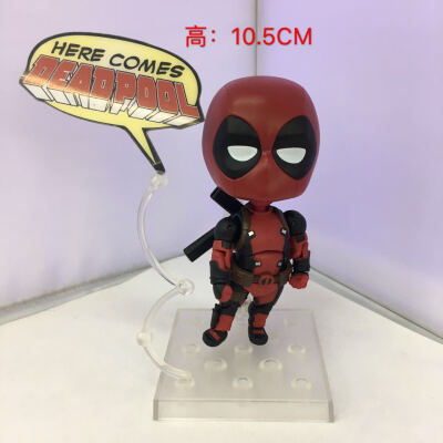 Q版粘土人死侍 Deadpool 死侍 662# 可爱的我Ver 可动公仔手办