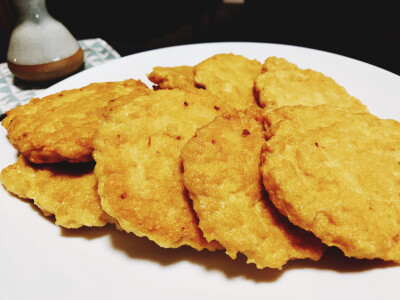 健身良伴鸡肉饼。